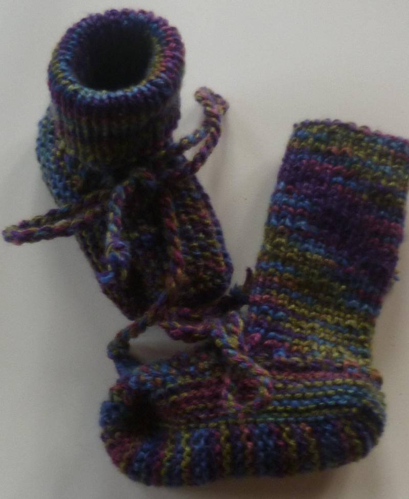 Mit Liebe Handgestrickte Baby-strickschuhe von StrickschuhZauberfee