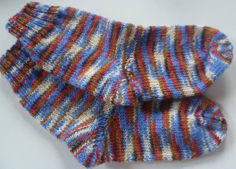 Mit Liebe Handgestrickte Kinder-stricksocken Größe 26/27 von StrickschuhZauberfee
