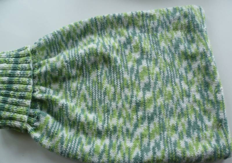 Mit Liebe Handgestrickter Pucksack Oder Schlafsack Er Ist Sofort Lieferbar von StrickschuhZauberfee