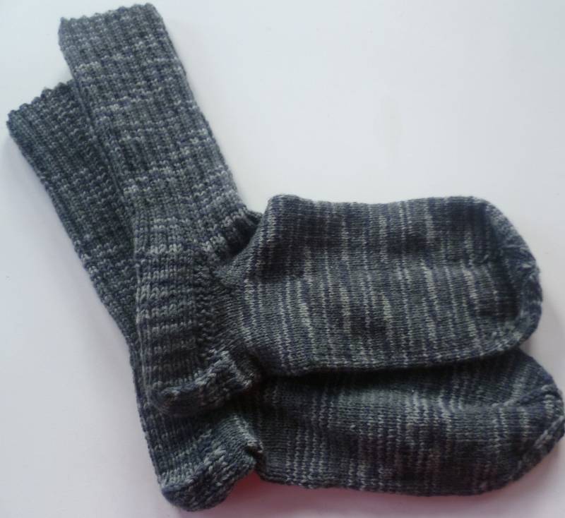 Sofort Lieferbar 1 Paar Neue Damenstricksocken Handarbeit Größe 39/40 von StrickschuhZauberfee