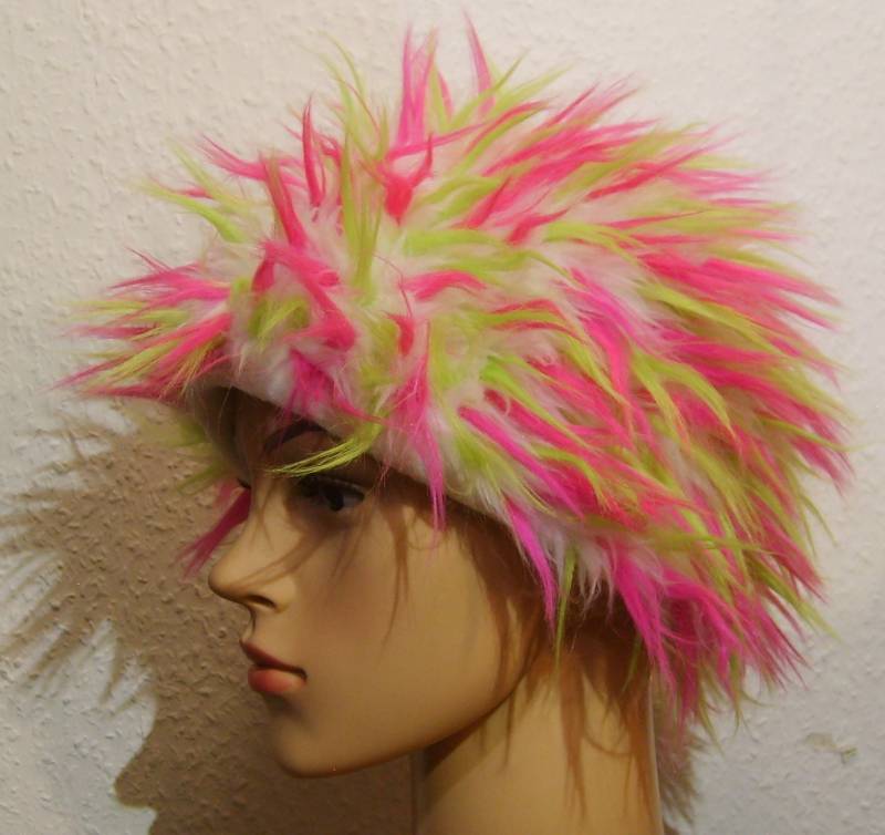 Mütze Bunt von Stricktiere