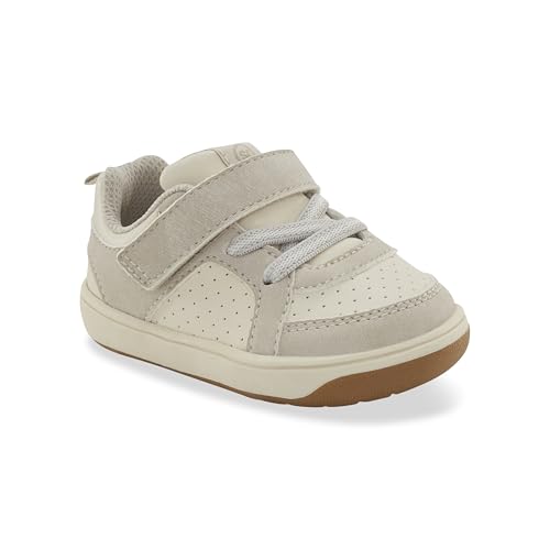 Stride Rite 360 Baby-Jungen Addison Sneaker, Weiss/opulenter Garten, 4 Little Kid von Stride Rite 360