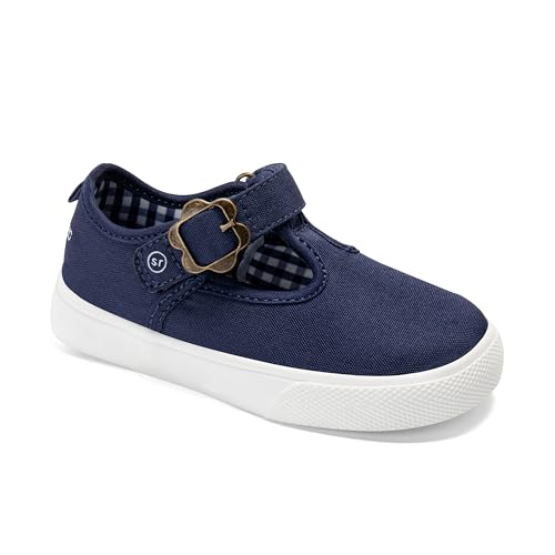 Stride Rite 360 Mädchen Gia Mary Jane Schuh, Marineblau von Stride Rite 360
