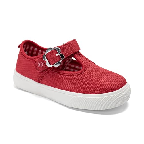 Stride Rite 360 Mädchen Gia Mary Jane Schuh, Rot/Ausflug, einfarbig (Getaway Solids) von Stride Rite 360