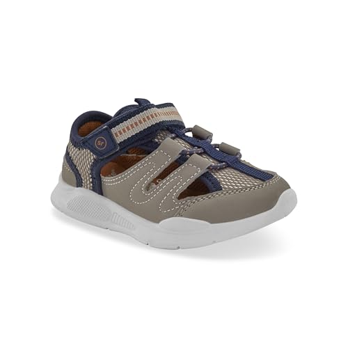 Stride Rite 360 Unisex-Kinder Flynn Sandale, Taupe von Stride Rite 360