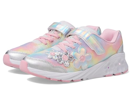 Stride Rite Mädchen Sr Lighted Glimmer 2.0 (Little Kid) Sneaker, Mehrfarbig, 1.5 Wide Little Kid von Stride Rite