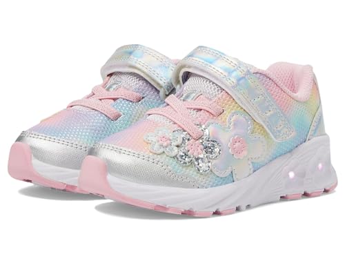 Stride Rite Mädchen Sr Lighted Glimmer 2.0 - Adapt (Kleinkind), Mehrfarbig/Meereswellen (Ocean Tides), 7 X-Wide Toddler von Stride Rite