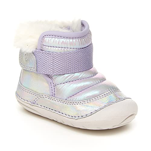 Stride Rite Unisex Baby Soft Motion Channing First Walker Shoe, Irisierend, 3.5 Wide Infant von Stride Rite