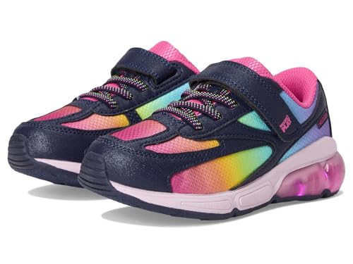 Stride Rite Unisex-Kinder M2p Lighted Phantom Sneaker, Regenbogen von Stride Rite