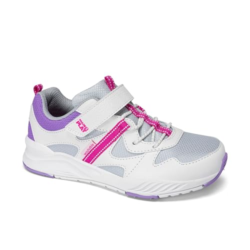 Stride Rite Unisex-Kinder M2p Player 2.0 Sneaker, Weiss/opulenter Garten Stride Rite Unisex-Kinder M2p Player 2.0 Sneaker, Weiss/opulenter Garten von Stride Rite