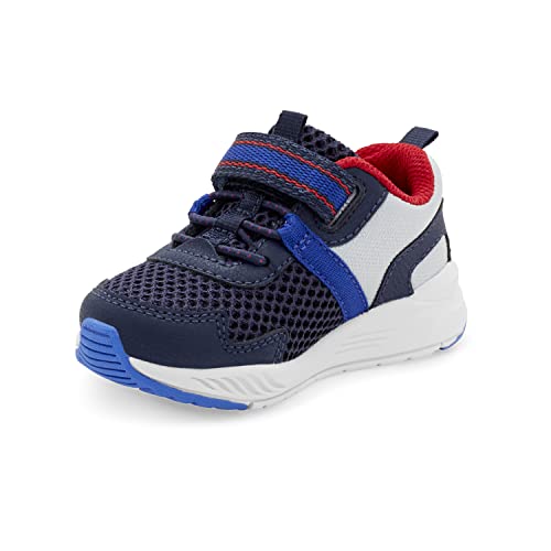 Stride Rite Unisex-Kinder M2p Player Athletic Sneaker, Mitternacht/Ausflug, einfarbig (Midnight//Getaway Solids), 34 EU von Stride Rite