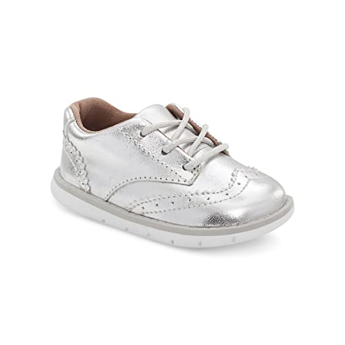 Stride Rite Unisex-Kinder SRT Ellsworth Sneaker, Silber von Stride Rite