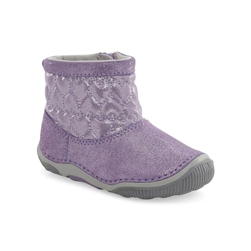 Stride Rite Unisex-Kinder SRT Laila Fashion Boot, Violett, 9.5 Little Kid von Stride Rite