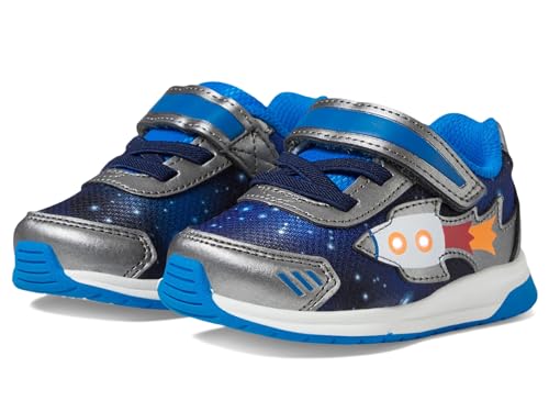 Stride Rite Unisex-Kinder Sr Lighted Astro Sneaker, Blau von Stride Rite
