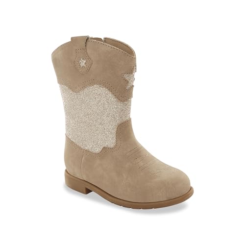 Stride Rite Unisex-Kinder Sr Wynona Westernstiefel, Taupe von Stride Rite