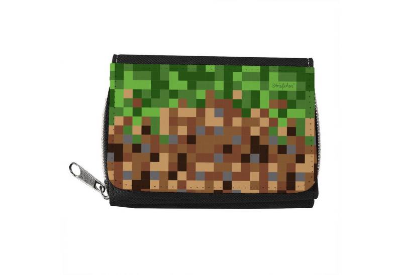 Striefchen Geldbörse für Kinder & Teenager mit Pixel Motiv für Gaming Fans von Striefchen