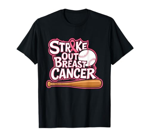 Strike Out Brustkrebs Baseball Krieger Survivor Männer Frauen T-Shirt Strike Out Brustkrebs Baseball Krieger Survivor Männer Frauen T-Shirt von Strike Out Breast Cancer Baseball Women Outfits