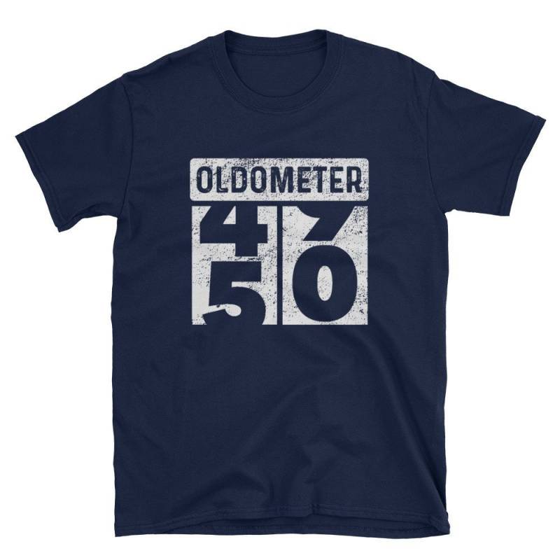 Oldometer Entfernungsmesser Lustiges 50 Jahre Drehen Geburtstagsfeier Geschenk T-Shirt Oldometer Entfernungsmesser Lustiges 50 Jahre Drehen Geburtstagsfeier Geschenk T-Shirt von StrikeAChordClothing