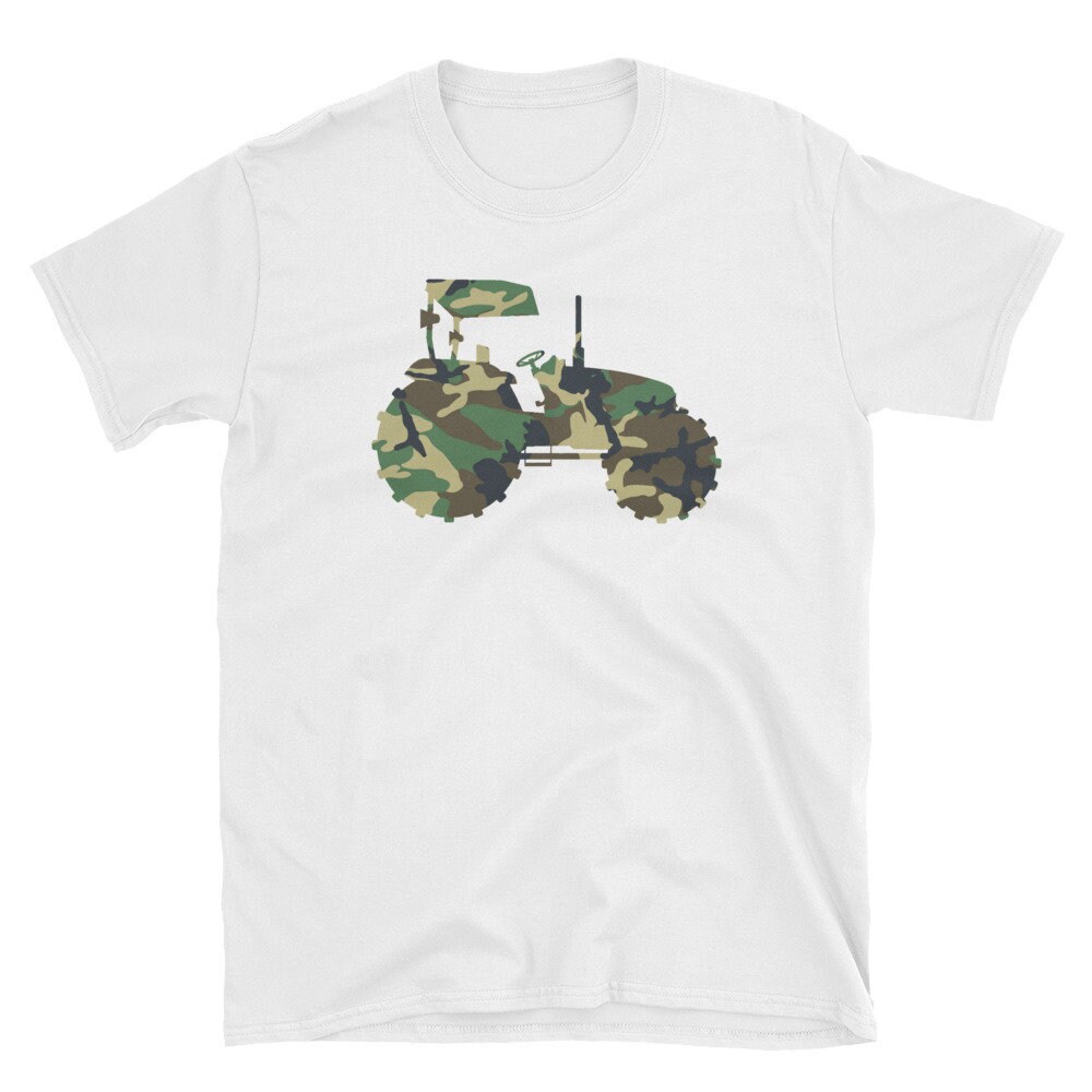 Tarnung Traktor Farmer Camo Landwirtschaft Spaß Geschenk Unisex T-Shirt Tarnung Traktor Farmer Camo Landwirtschaft Spaß Geschenk Unisex T-Shirt von StrikeAChordClothing