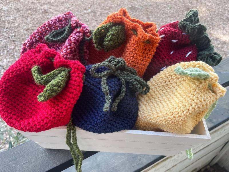 Gehäkelte Obstbeutel von Stringeycreations