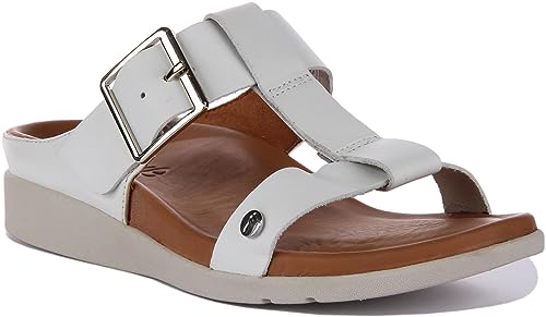 Strive Damen Santorini Sandal White 37 M, Weiss/opulenter Garten, 37 EU von Strive