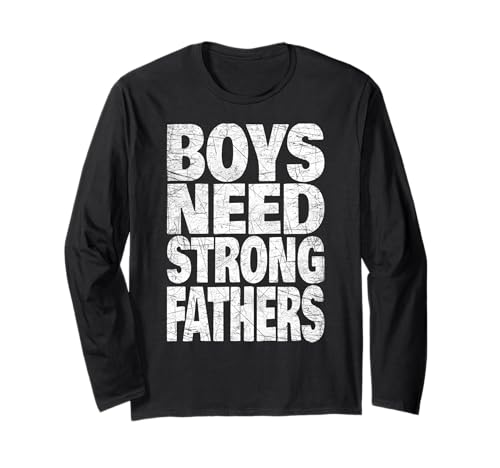 Jungen brauchen starke Männer Biblischer Vater Vorbilder Erbe Langarmshirt Jungen brauchen starke Männer Biblischer Vater Vorbilder Erbe Langarmshirt von Strong Heritage Co
