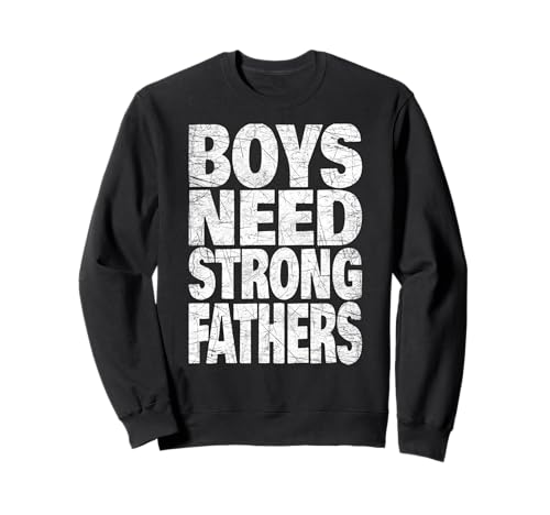 Jungen brauchen starke Männer Biblischer Vater Vorbilder Erbe Sweatshirt Jungen brauchen starke Männer Biblischer Vater Vorbilder Erbe Sweatshirt von Strong Heritage Co