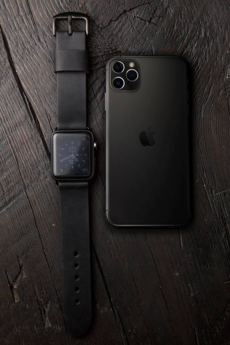 Handgefertigtes Lederarmband Für Apple Watch Band, Armband 45mm 41mm 44mm 40mm, Uhrenarmband Series 7 6 5 4 3 von StrongHorseCraft