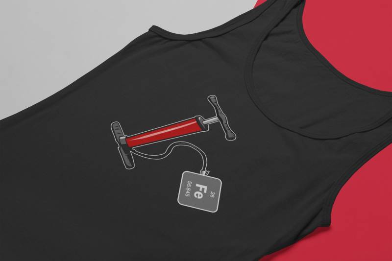 Pumping Iron Lustiges Gym Workout Tank Top Unisex von StrongNerdGymGear