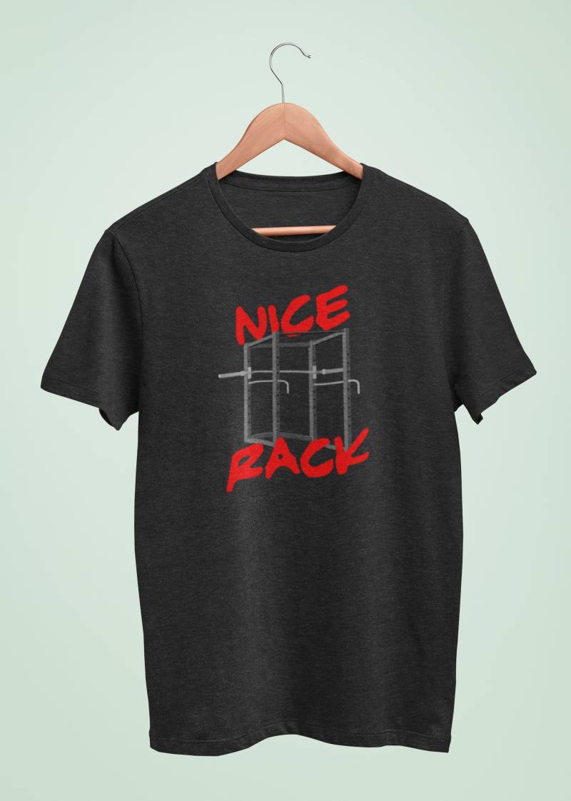 Schönes Rack Lustiges Gym Shirt Für Männer Workout Triblend von StrongNerdGymGear