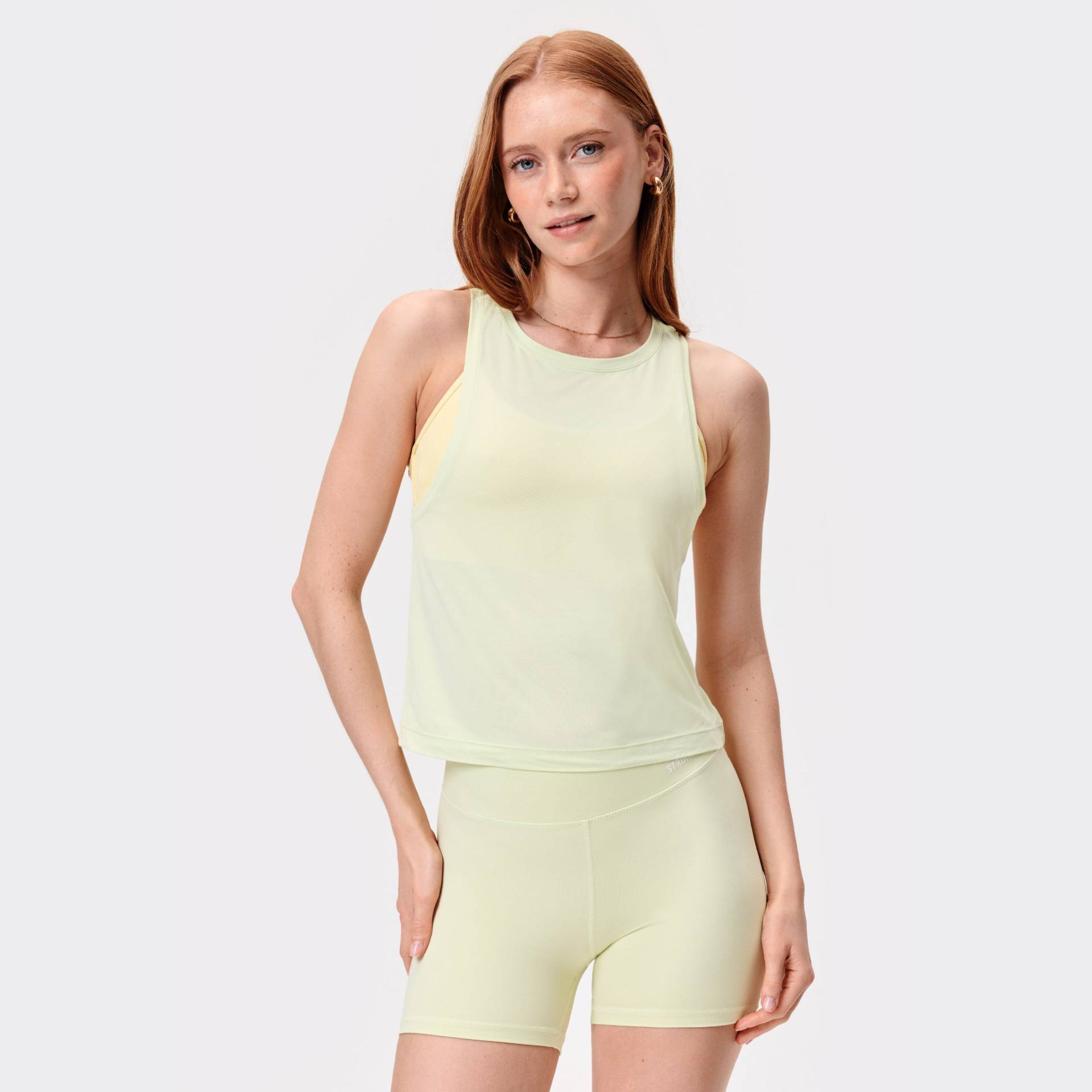 Cropped Tank Top von Stronger
