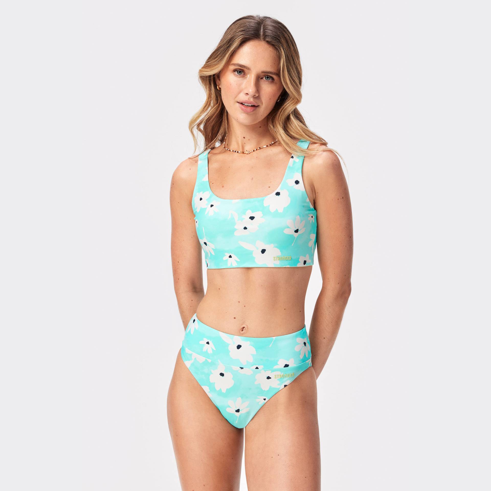 High Waist Bikini Bottom von Stronger