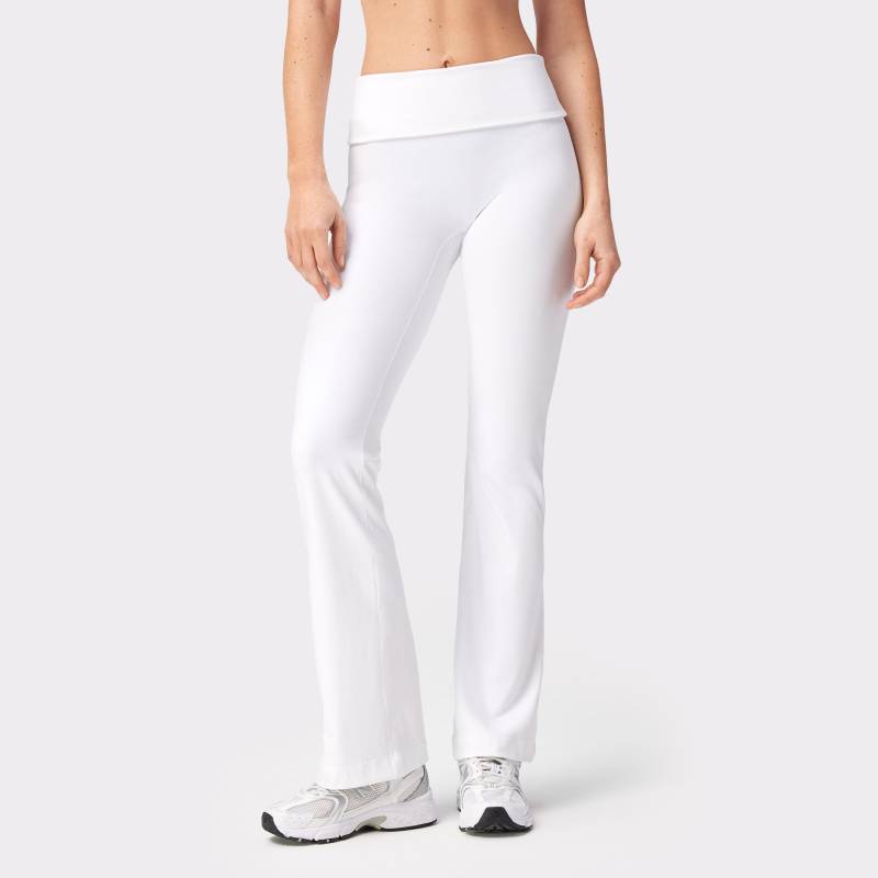 Soft Fold Over Flared Leggings von Stronger