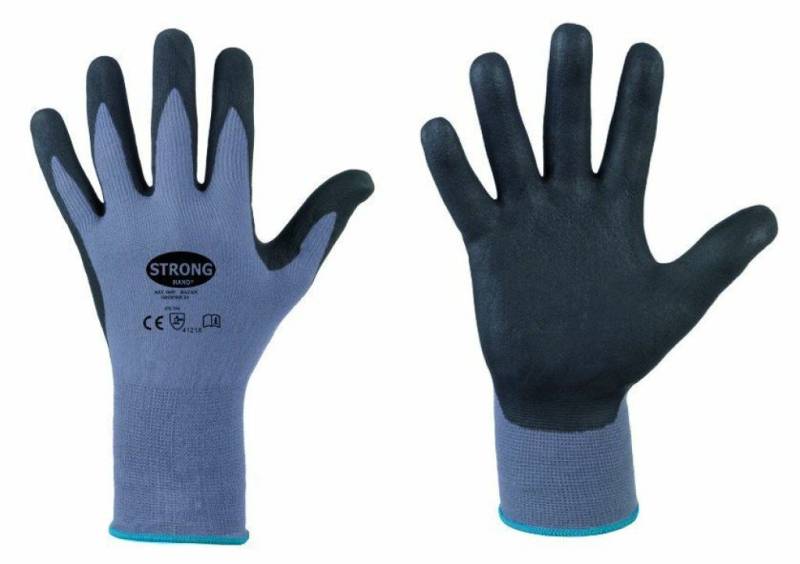 Stronghand Arbeitshandschuhe 12 Paar STRONGHAND Montagehandschuh BATAN Gr. 11 4-1-3-2 EN388 von Stronghand
