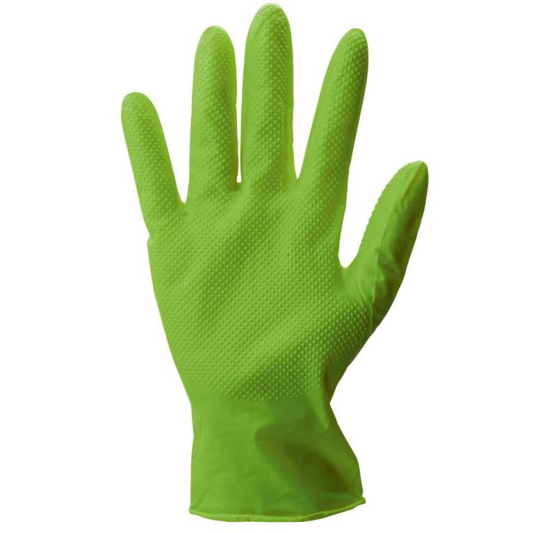 Stronghand Einweghandschuhe Einmalhandschuhe Power Grip Nitril (Box, Box) puderfrei/lebensmittelgeeignet von Stronghand