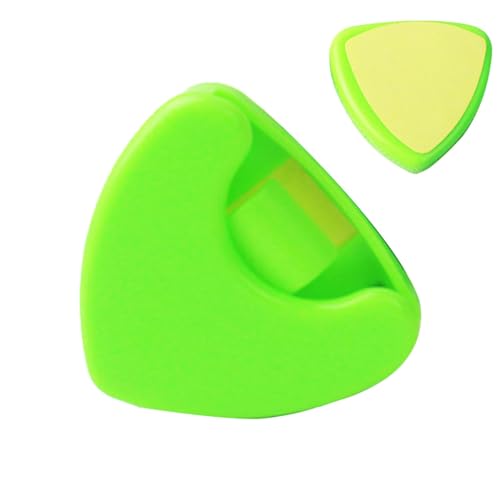 Stronrive Dreieckiger Gitarren-Pick-Halter, Gitarren-Pick-Aufbewahrungskoffer,Selbstklebende Dreieck-Halterungsbox - Tragbarer, wiederverwendbarer Plektrum-Organizer, Plektrum-Aufbewahrungsbox für von Stronrive
