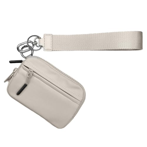 Stronrive Portemonnaie mit Umhängeband, Portemonnaie mit Umhängeband - Kleine Geldbörse,Kreditkartenetui mit Reißverschluss, tragbare kleine Geldbörse, kleine Geldbörse mit Reißverschluss für Männer von Stronrive