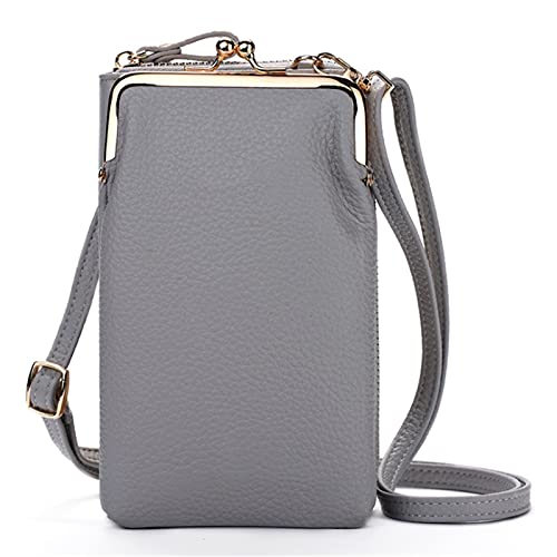 Stsmcl Geldbörse Neue Damen Mobile Bag Multifunktions-Geldbörse (Farbe: Grau) von Stsmcl