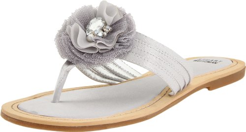 Stuart Weitzman Kinderschuhe Tutu, Mädchen Zehentrenner, Silber (Silver), EU 35 (US 4) von STUART WEITZMAN
