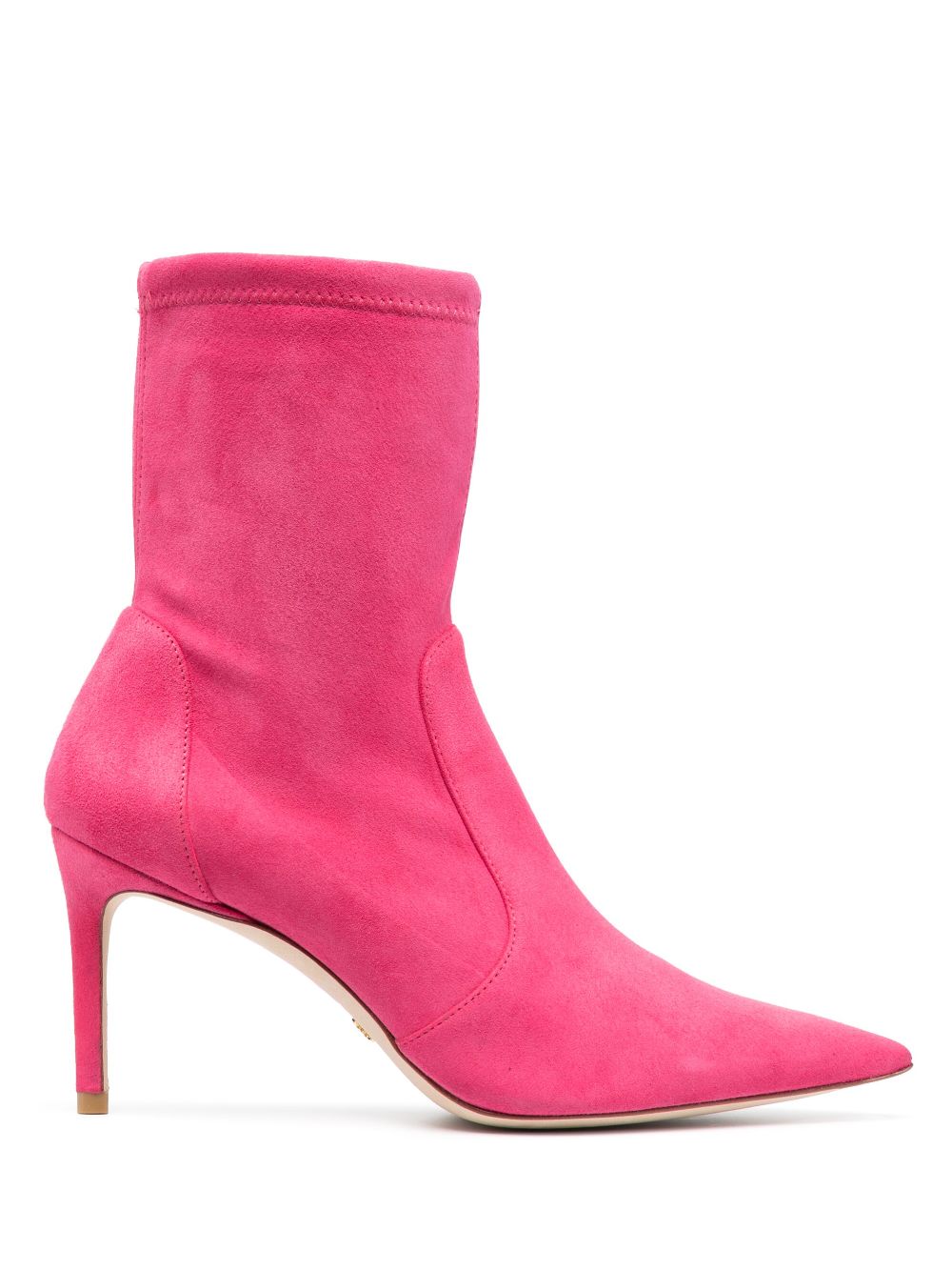 Stuart Weitzman Stiefel mit spitzer Kappe 85mm - Rosa von Stuart Weitzman