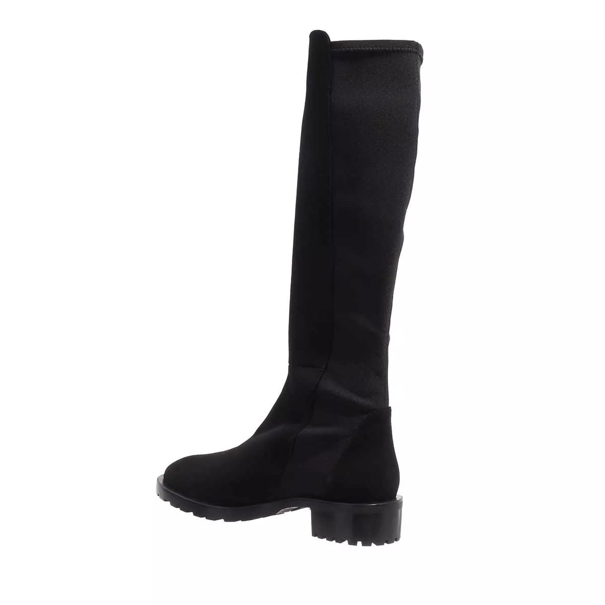 Stuart Weitzman Boots & Stiefeletten - 5053 Knee-High Lug Boot - Gr. 38 (EU) - in Schwarz - für Damen von Stuart Weitzman