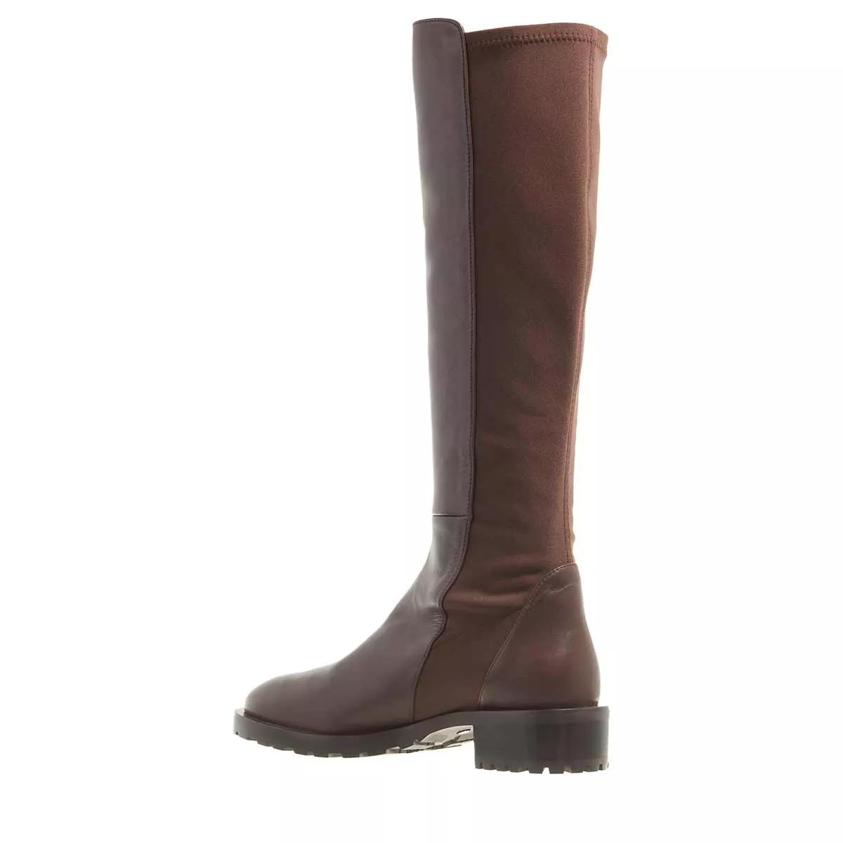 Stuart Weitzman Boots & Stiefeletten - 5053 Knee-High Lug Boot - Gr. 39 (EU) - in Braun - für Damen von Stuart Weitzman