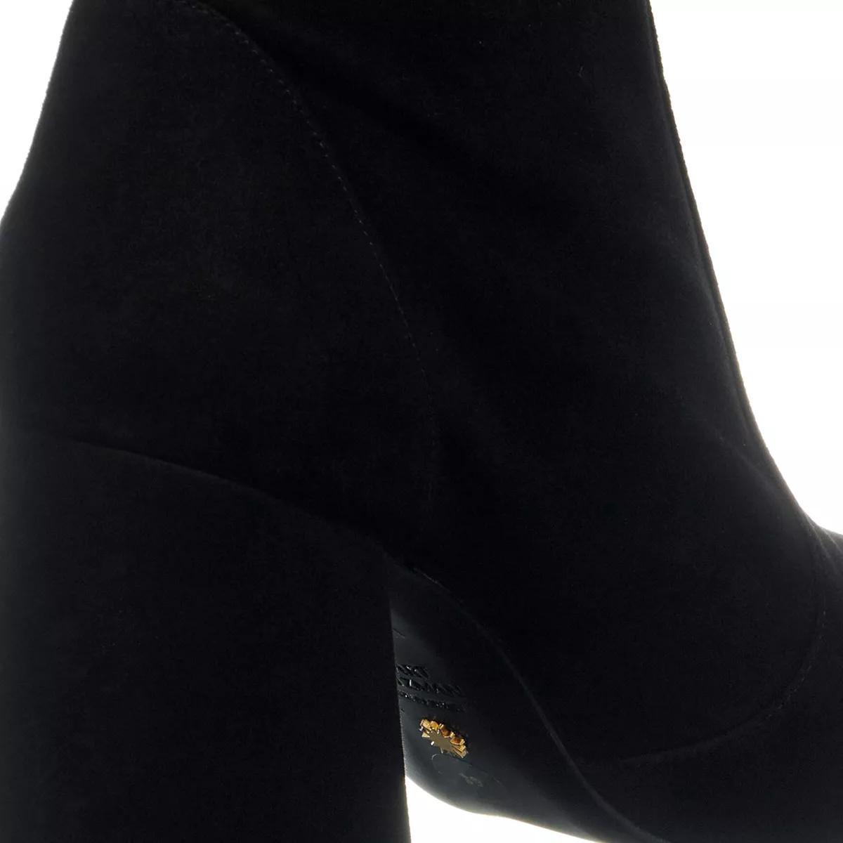 Stuart Weitzman Boots & Stiefeletten - Flareblock 85 Stretch Bootie - Gr. 40 (EU) - in Schwarz - für Damen von Stuart Weitzman