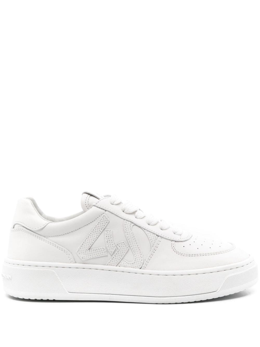 Stuart Weitzman Sneakers mit Courtside Monogramm - Weiß von Stuart Weitzman