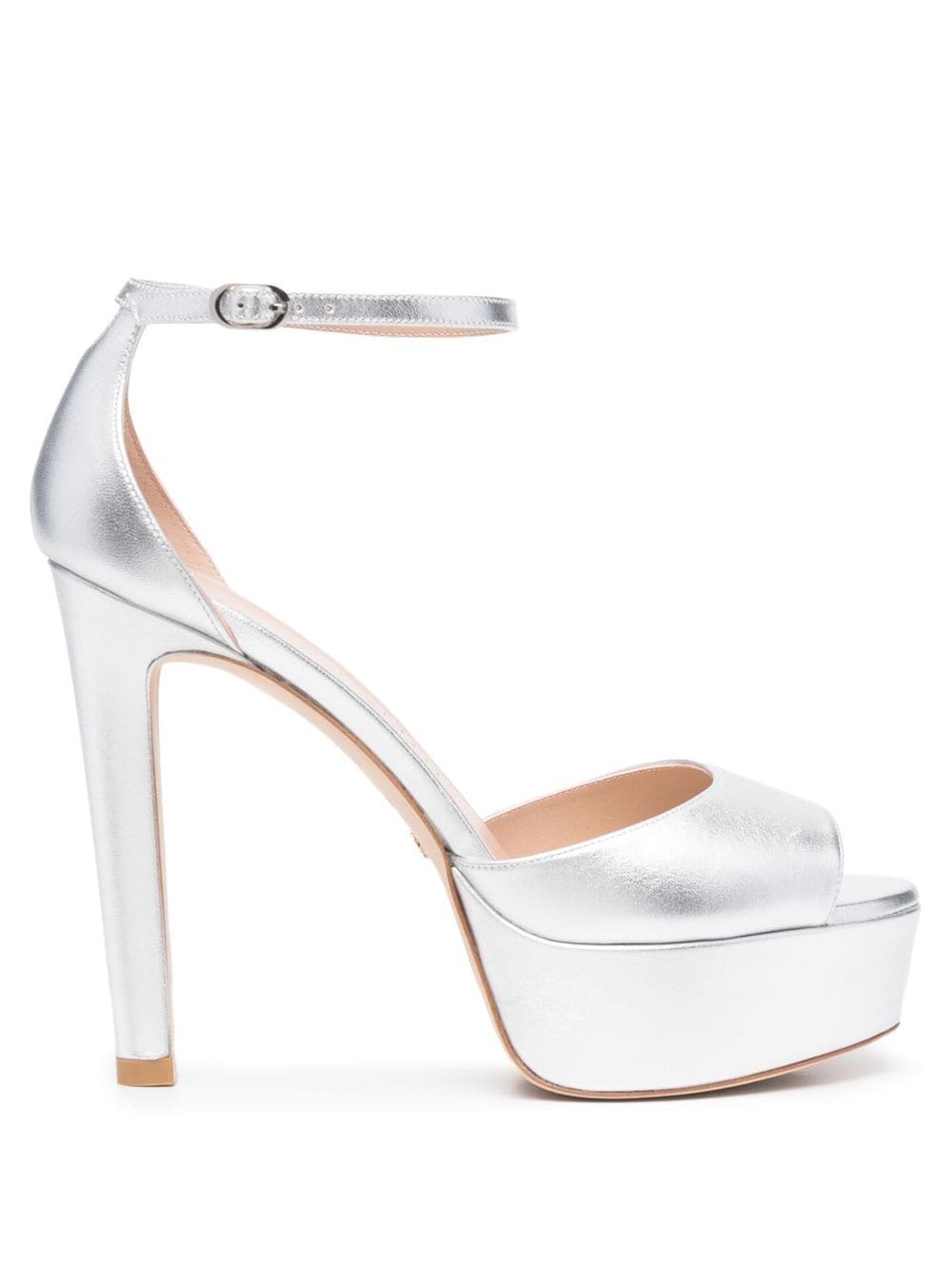 Stuart Weitzman Disco Sandalen 130mm - Grau von Stuart Weitzman