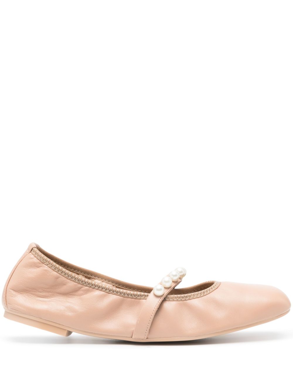 Stuart Weitzman Goldie Ballerinas - Nude von Stuart Weitzman