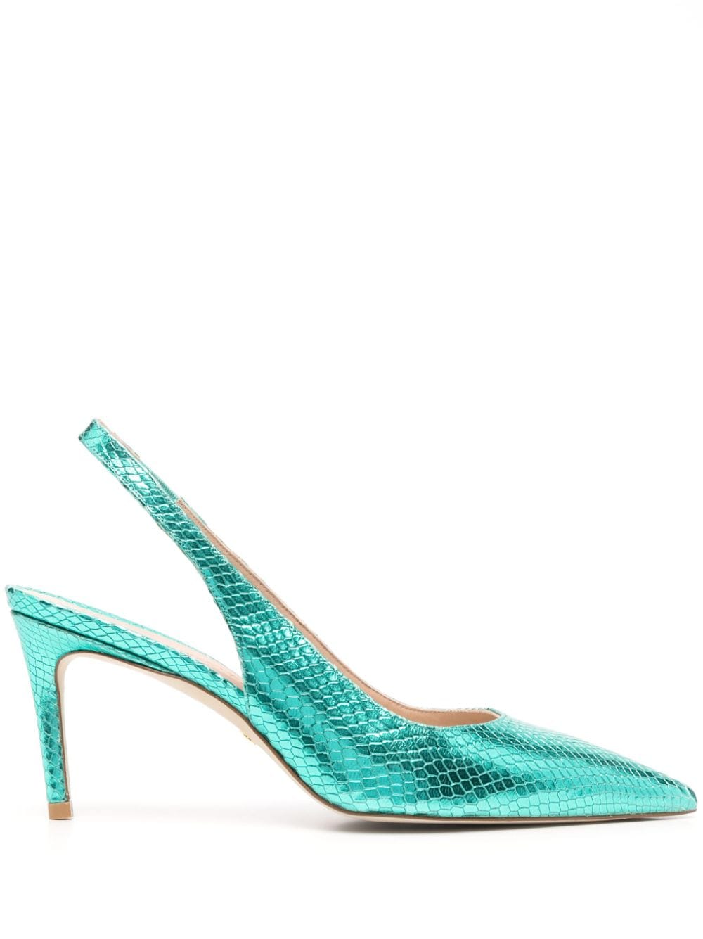 Stuart Weitzman Julia 75 Slingback-Pumps - Blau von Stuart Weitzman