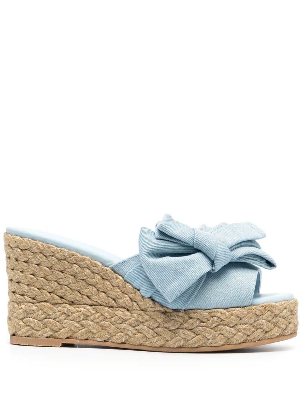 Stuart Weitzman Lovelnot Espadrilles 100mm - Blau von Stuart Weitzman