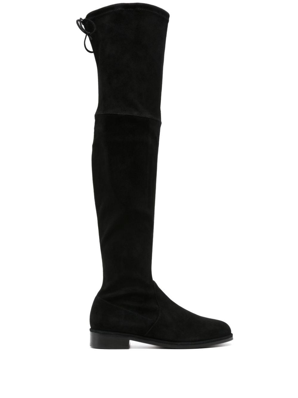 Stuart Weitzman Lowland Lift Overknee-Stiefel - Schwarz von Stuart Weitzman