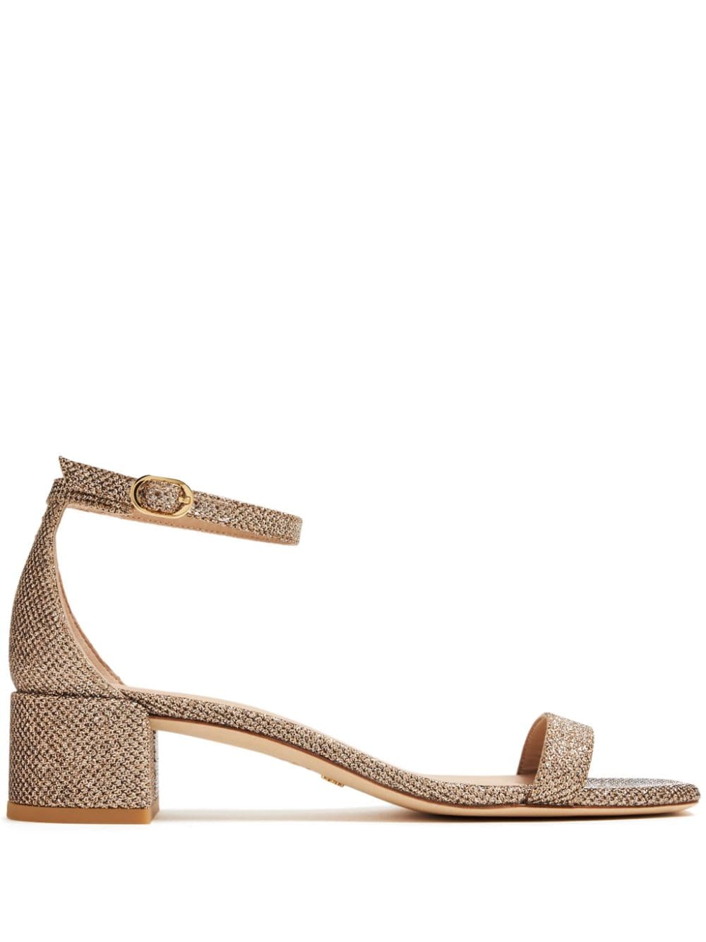 Stuart Weitzman Nearlynude Sandalen 35mm - Gold von Stuart Weitzman